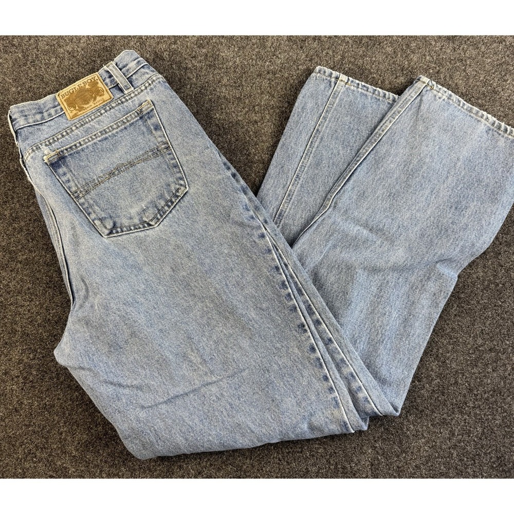 VTG Bugle Boy 750 Jeans 36x32 90s Denim Made in Mexico